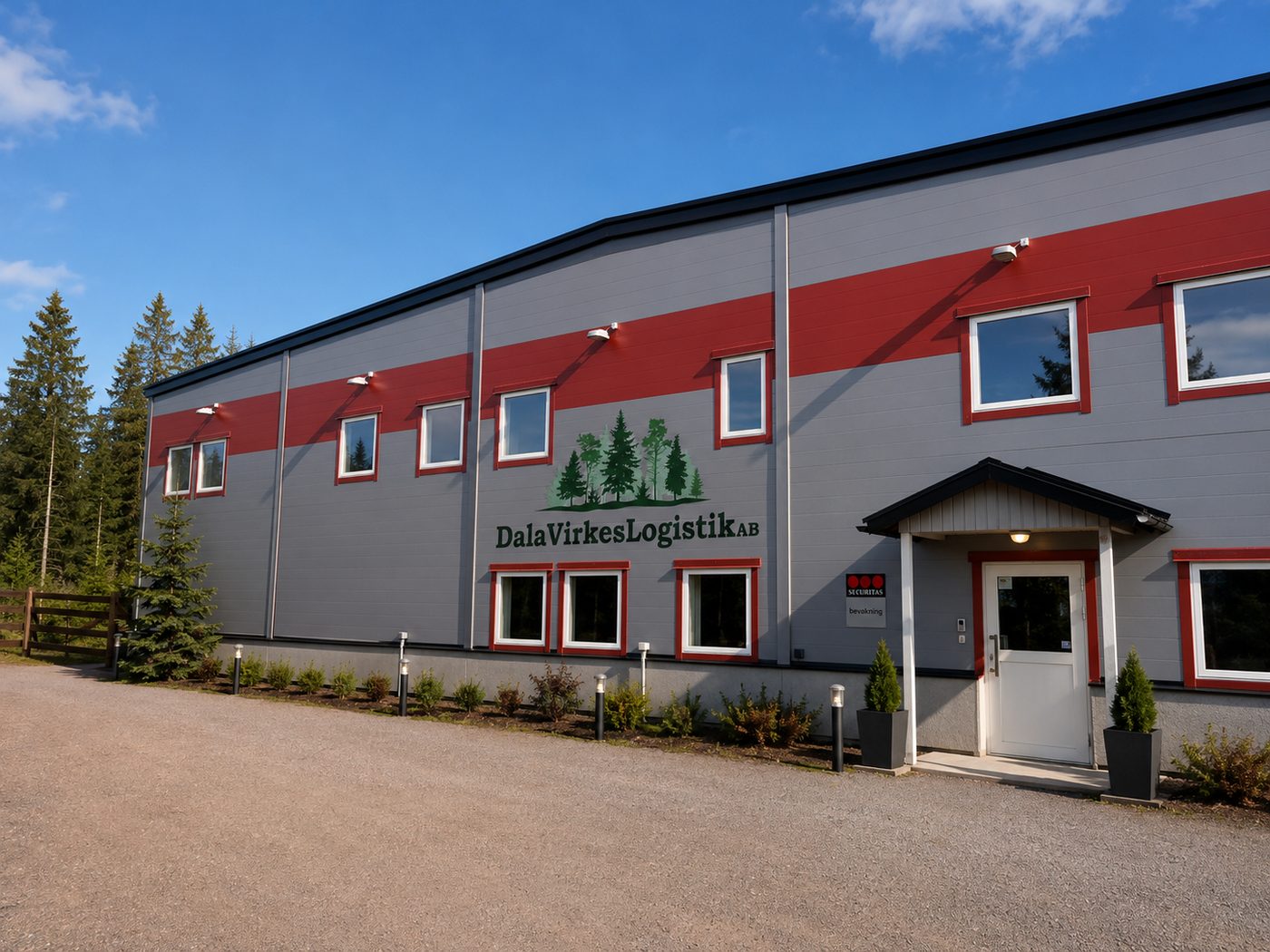 Dala Virkes Logistiks nya kontor på Mejselgatan i Borlänge